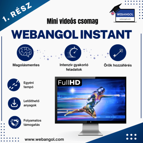 Webangol Instant sorozat 1. rész – Bemutatkozás és munka interjú